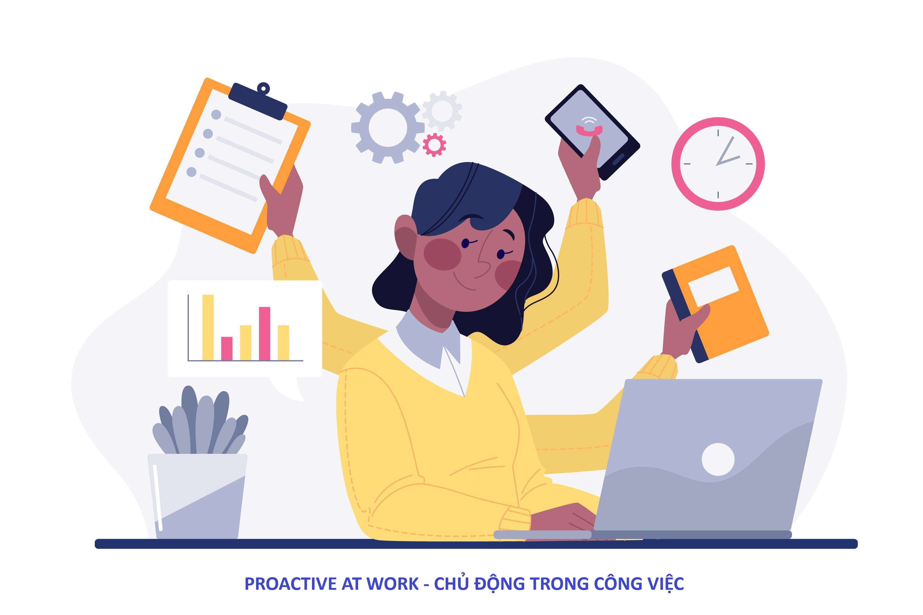Chủ Động Trong Công Việc